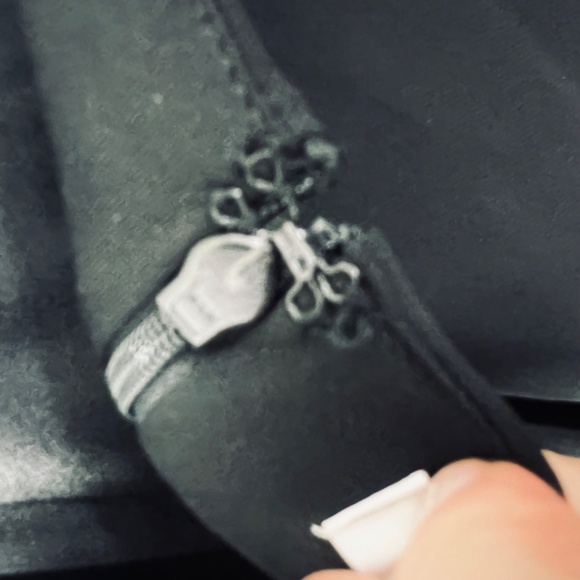 NWT🤩 |•NINE WEST•| Black Jumpsuit Belted Wide Leg - Picture 4 of 15